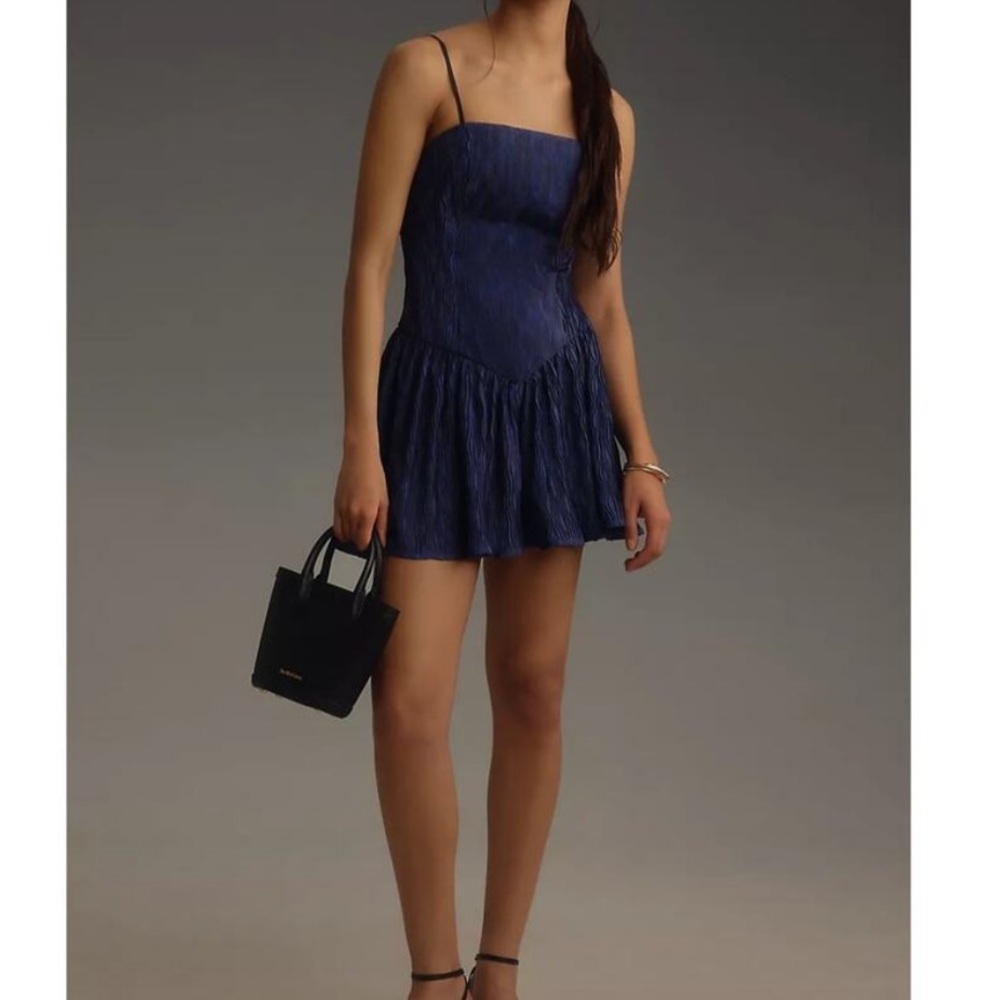 NWT Anthropologie Hutch Drop Waist Romper size Large